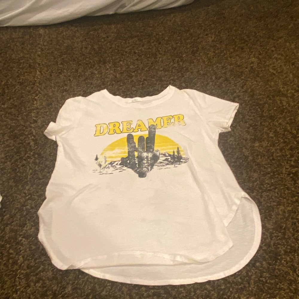 white graphic tees